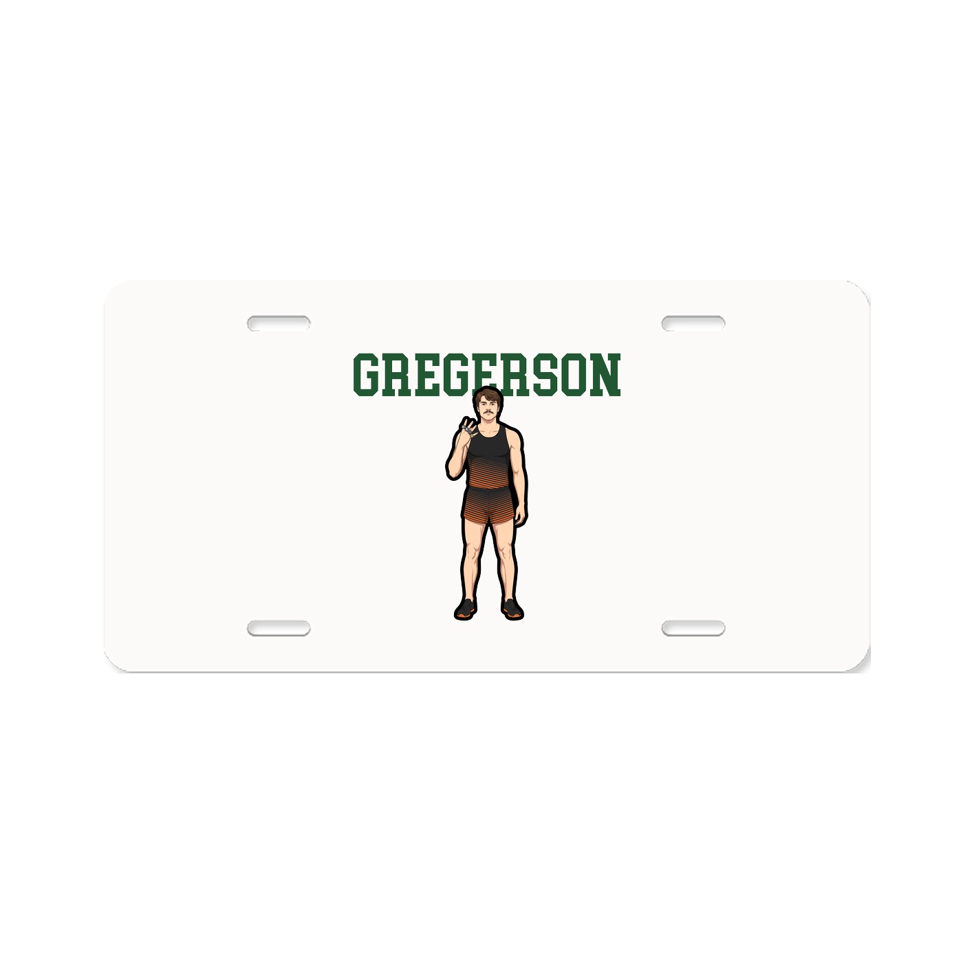 License Plate — Shirsey in Classic