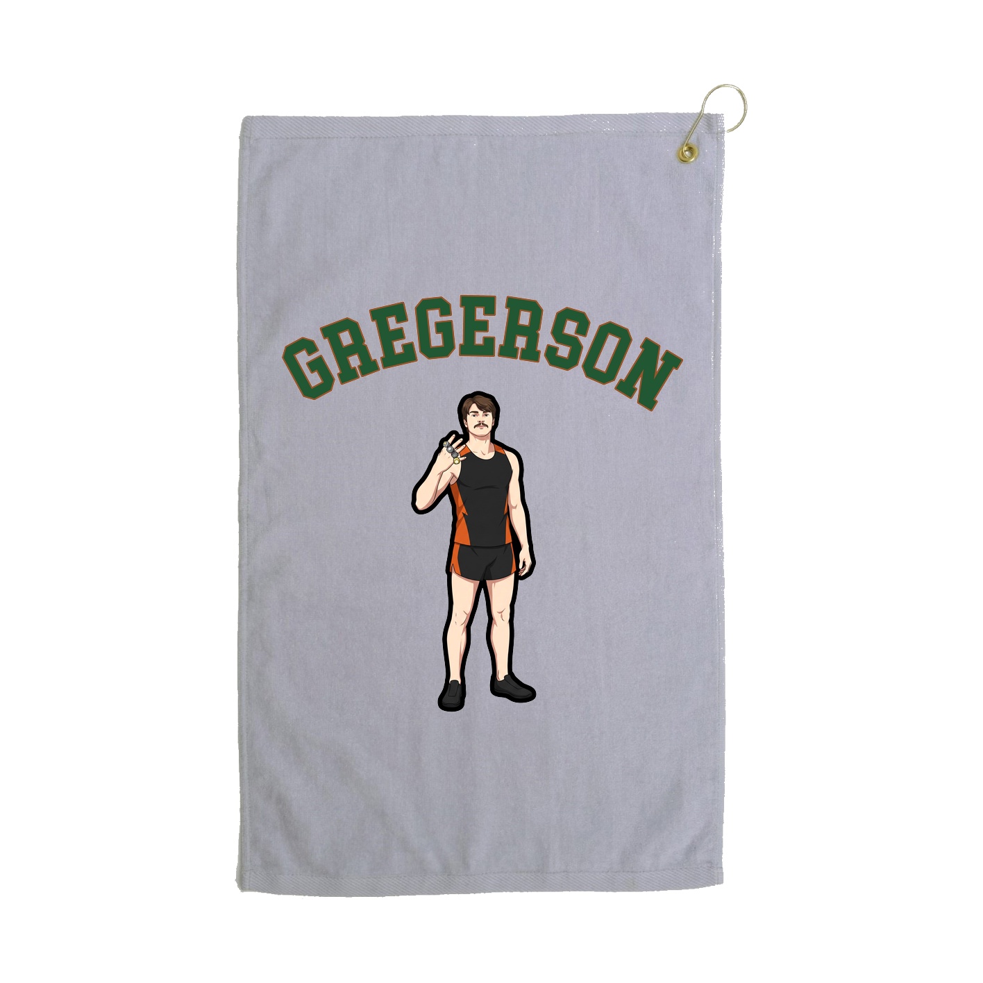 Golf Towel — Shirsey Arch in Grey