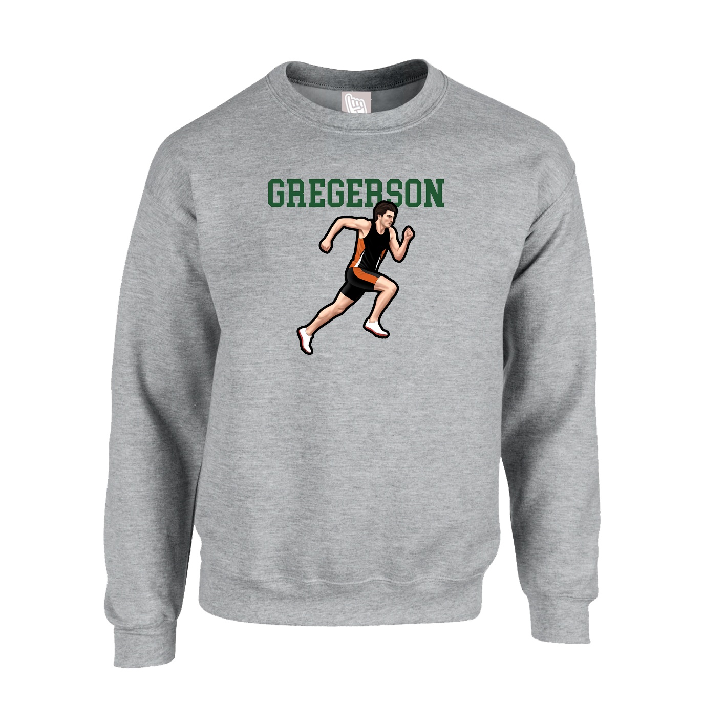 Fleece Crew — Shirsey in Grey