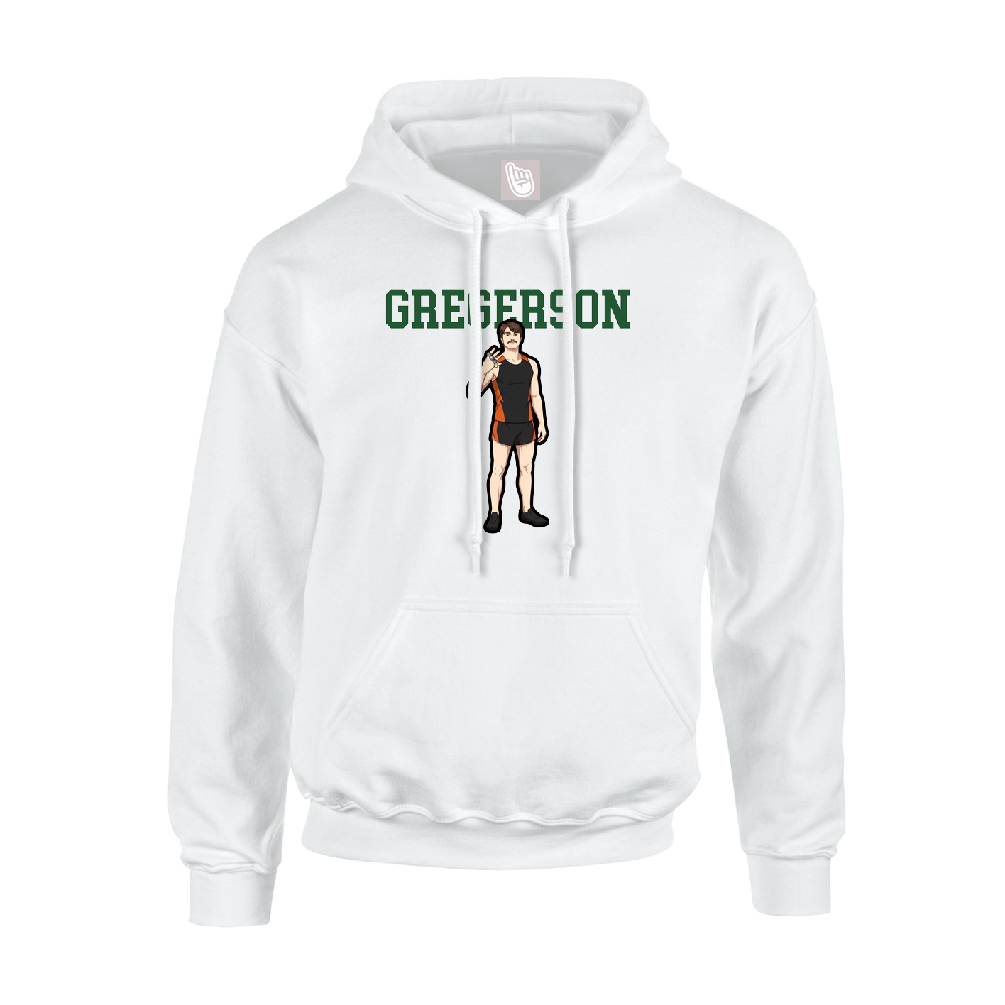 Youth Hoodie — Shirsey in White
