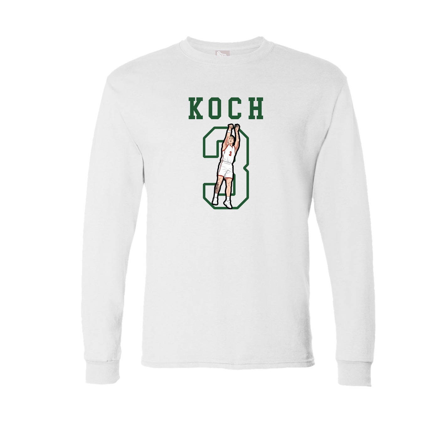 Long Sleeve Tee — Shirsey in White