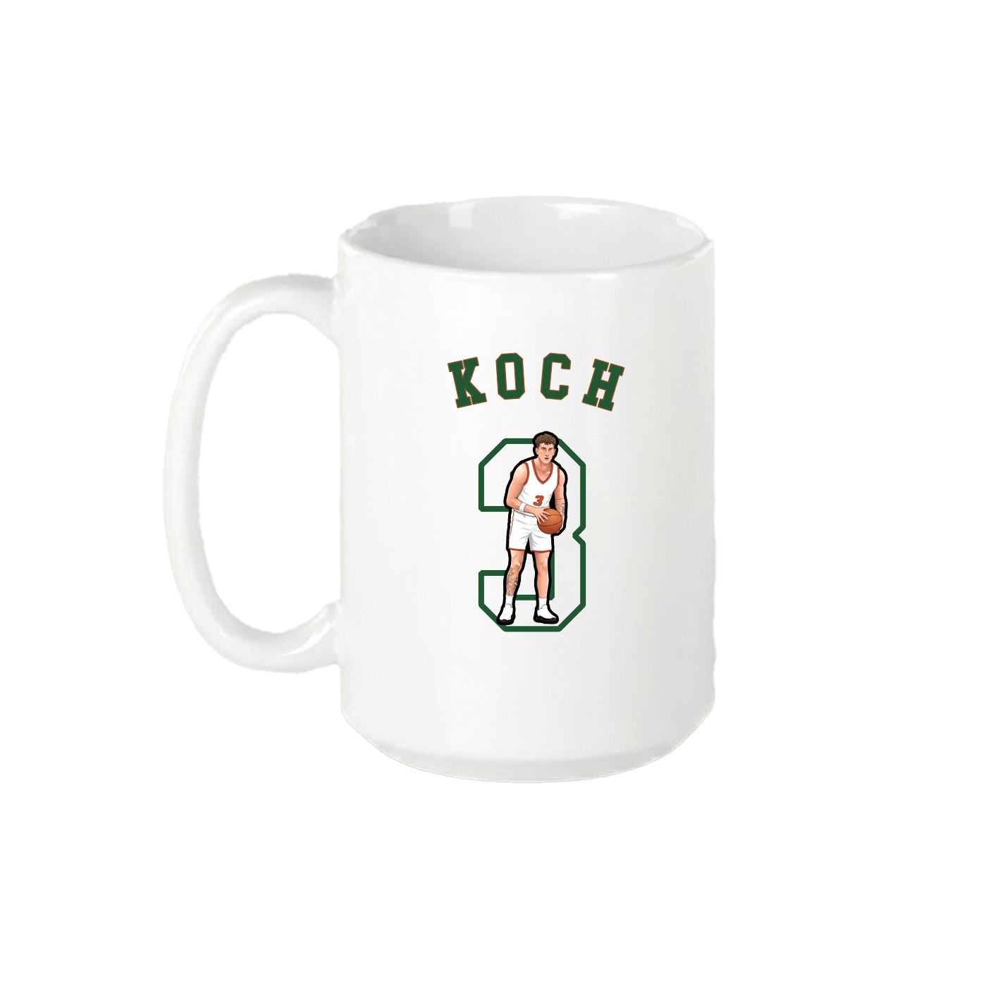 15oz Coffee Mug — Shirsey Arch in White