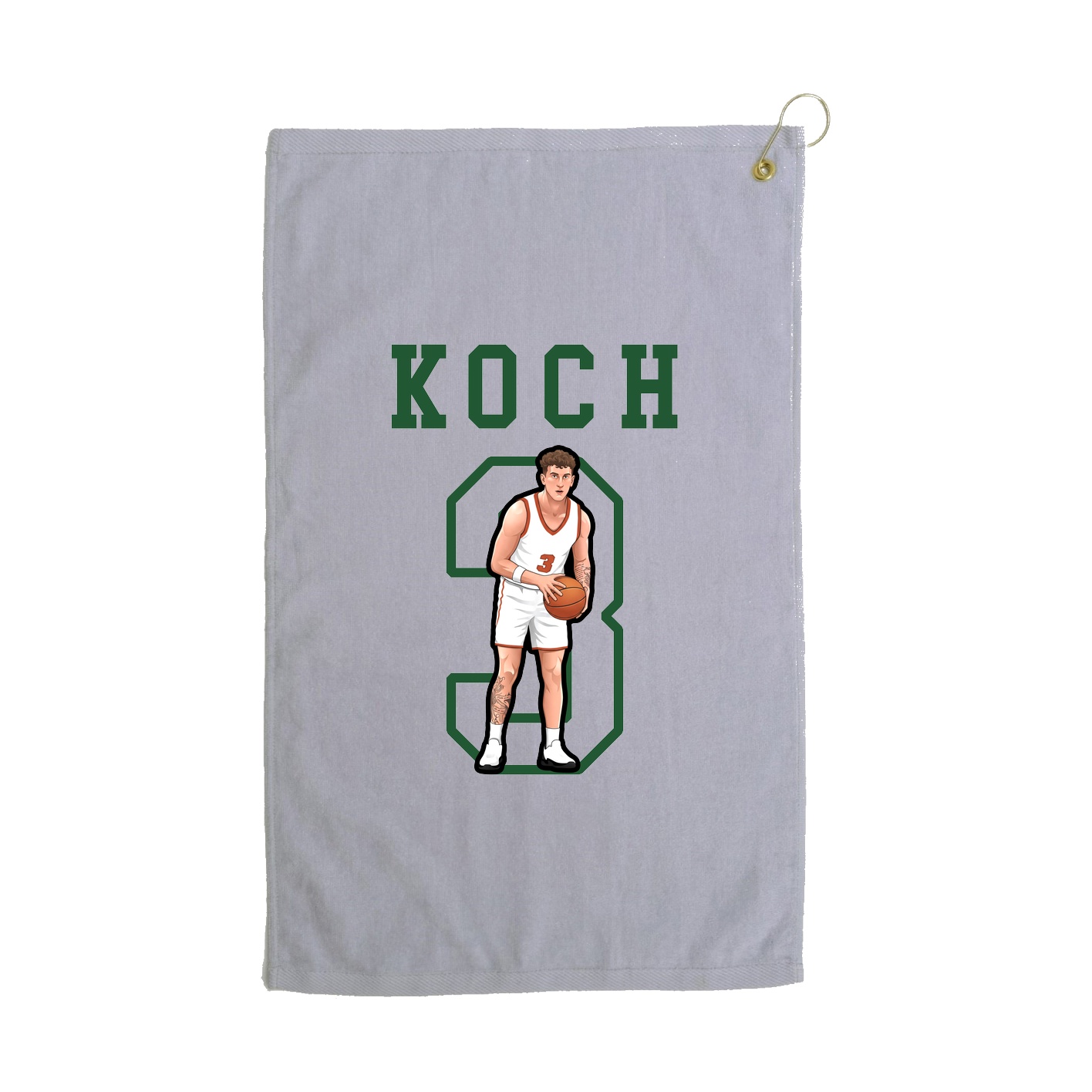 Golf Towel — Shirsey in Grey