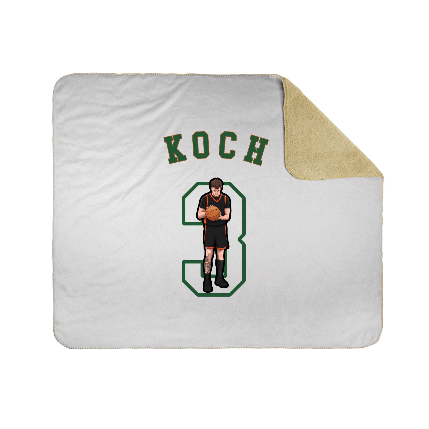 Throw Blanket — Shirsey Arch in White