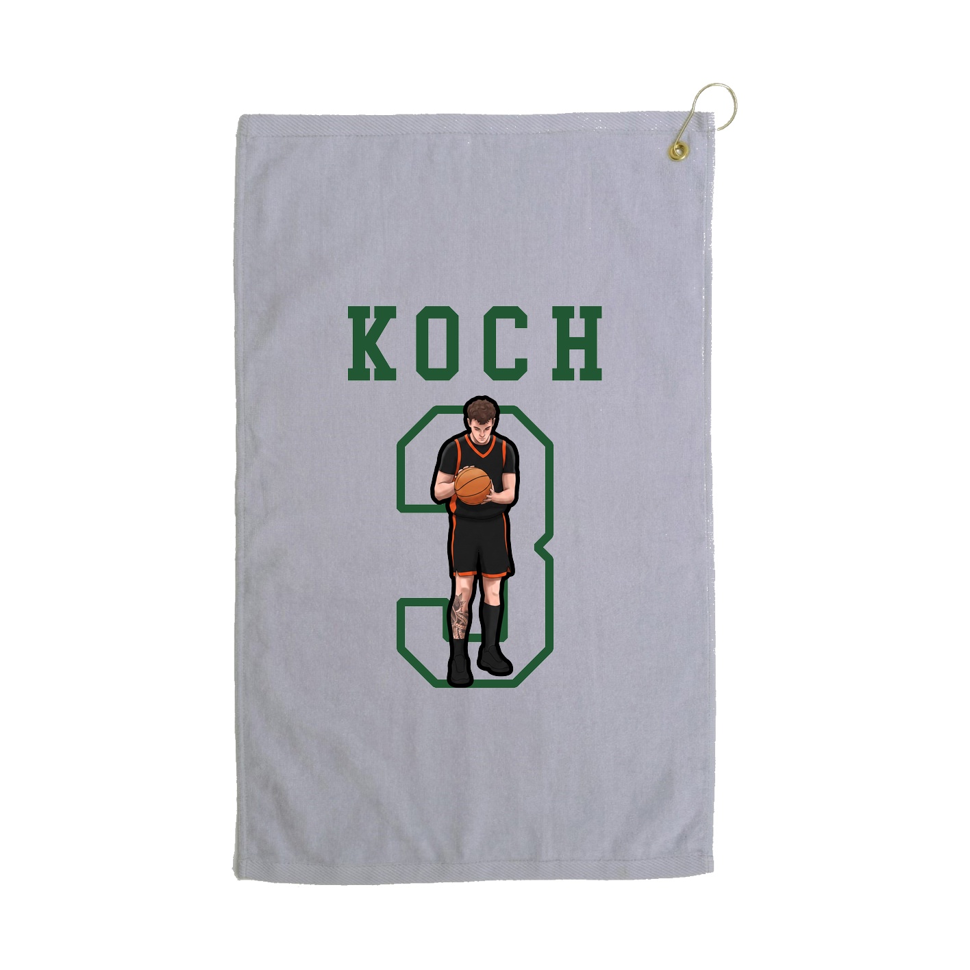 Golf Towel — Shirsey in Grey