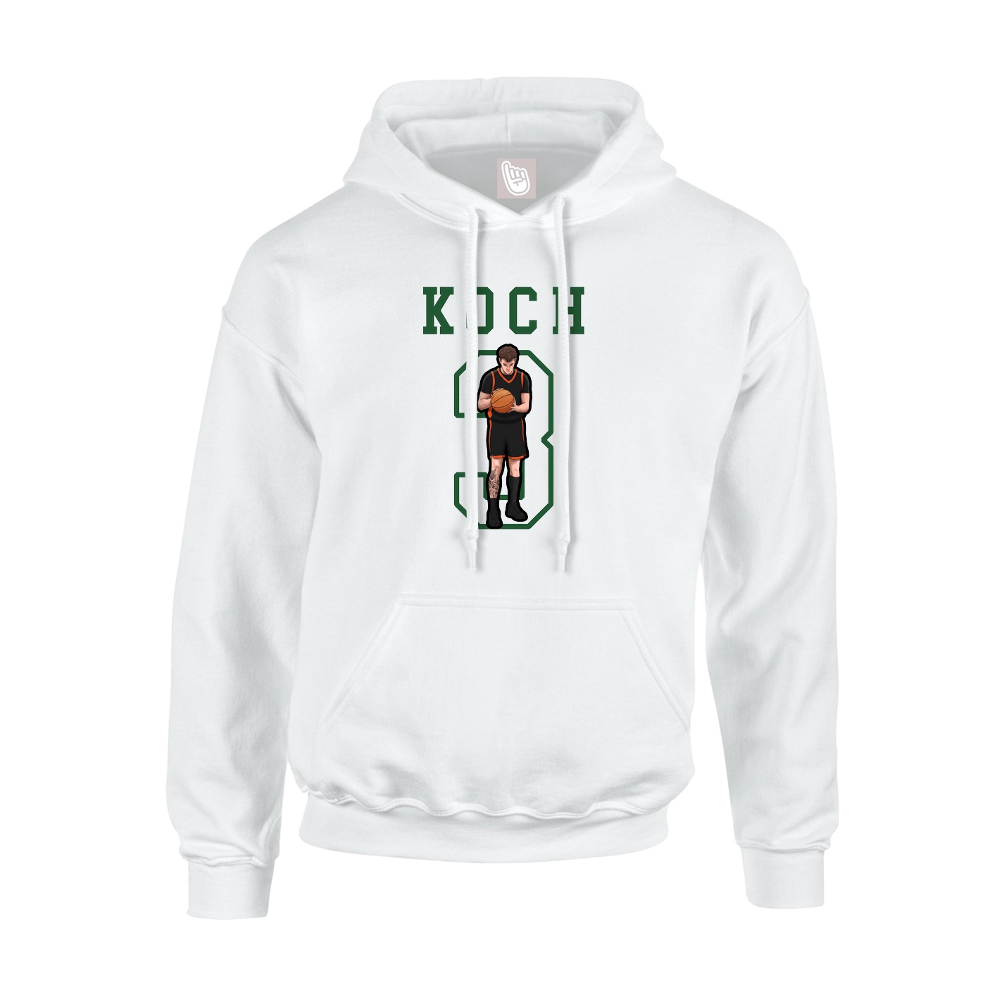 Youth Hoodie — Shirsey in White
