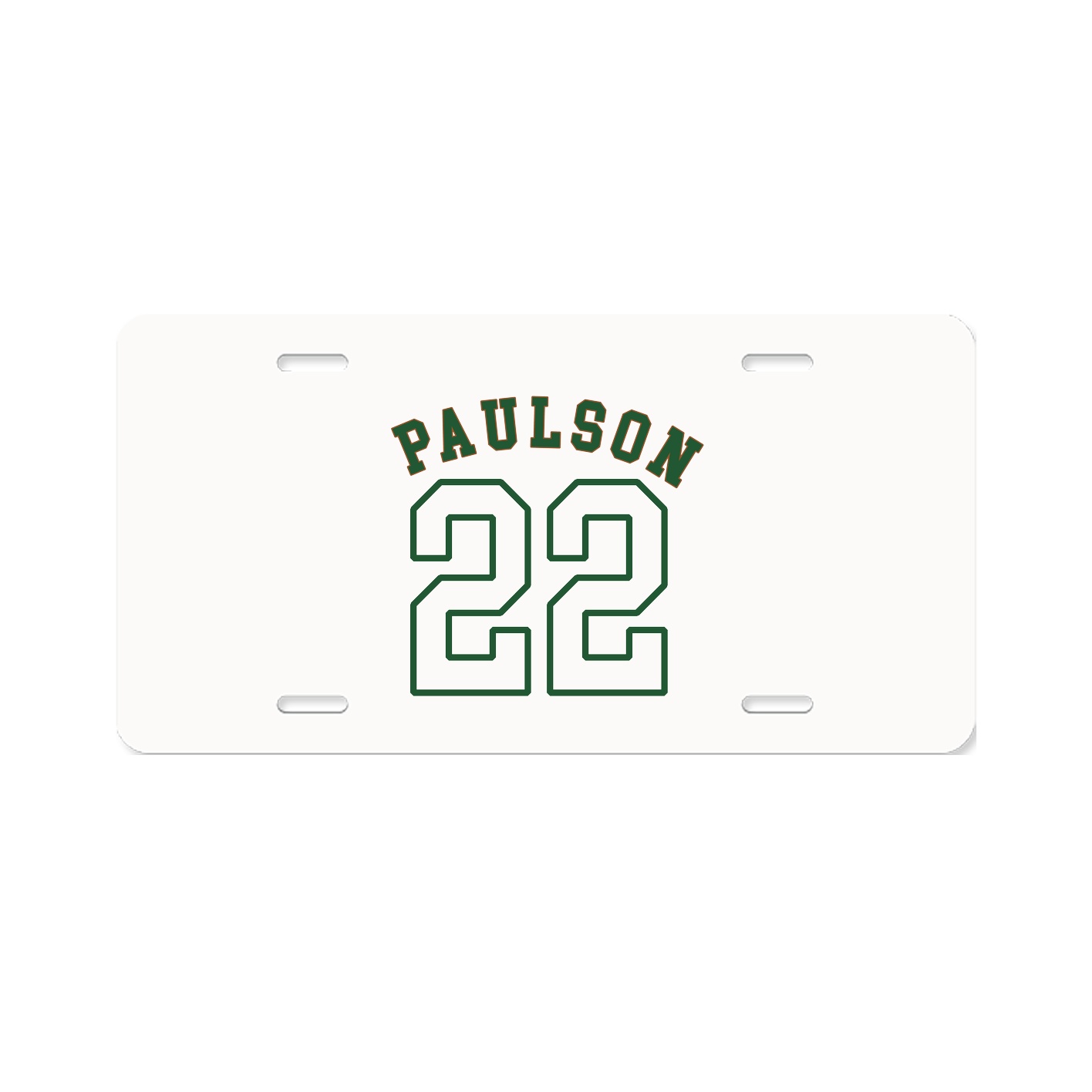 License Plate — Shirsey Arch in Classic