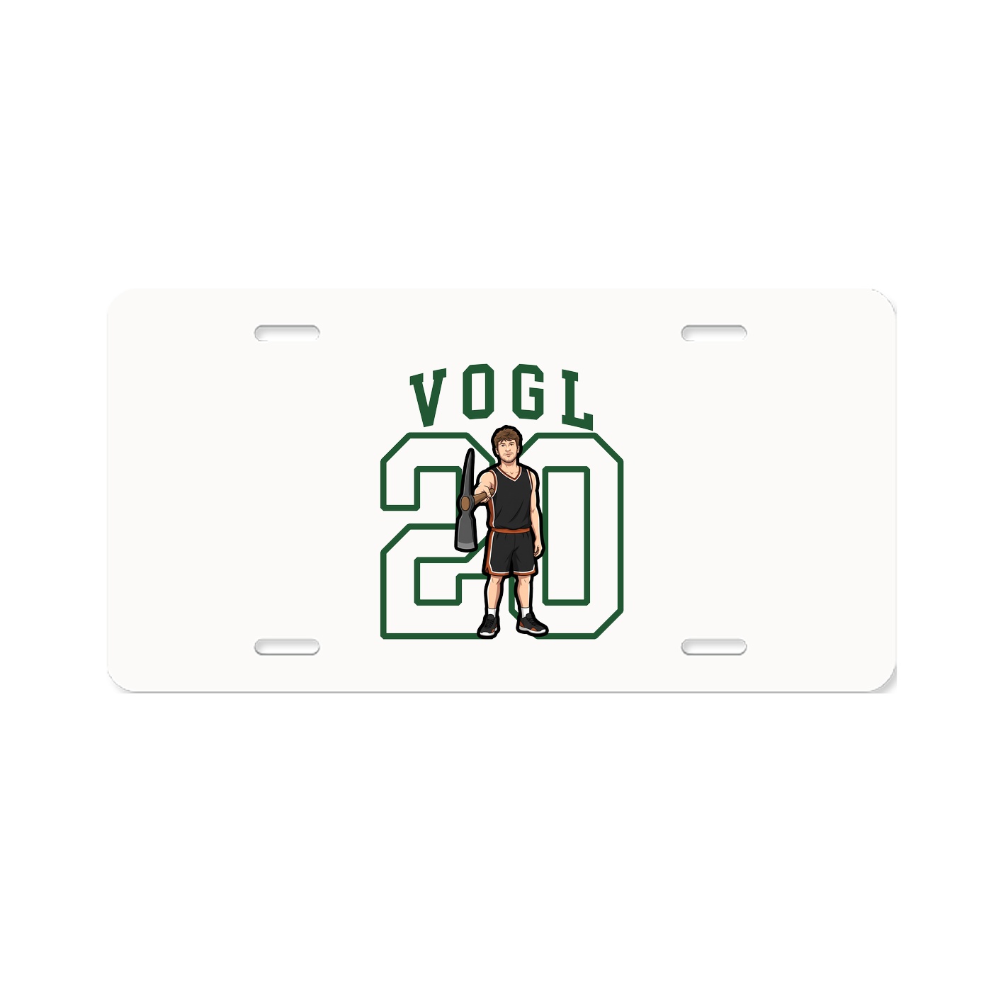 License Plate — Shirsey in Classic