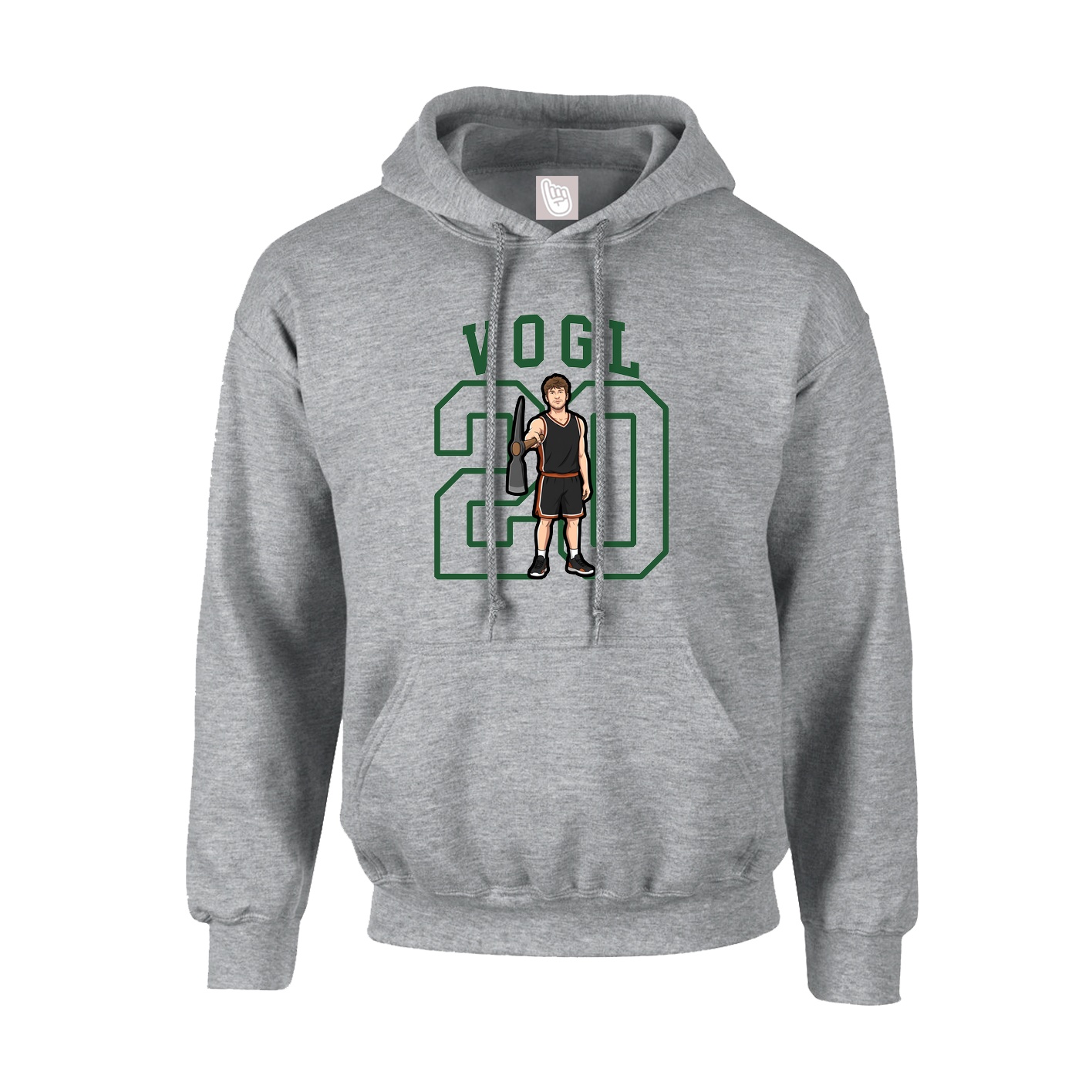 Hoodie — Shirsey in Grey