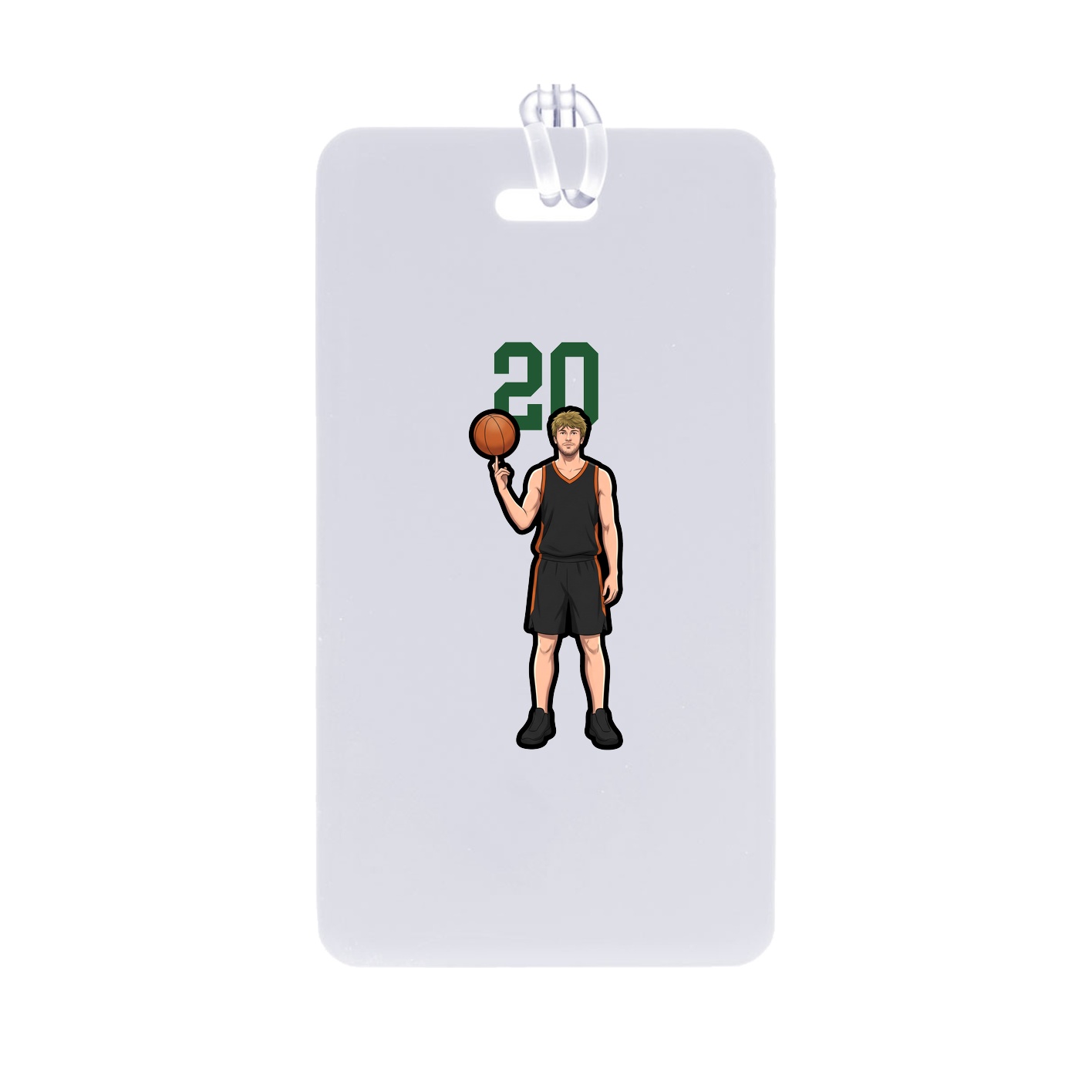 Bag Tag — Number Top in Classic