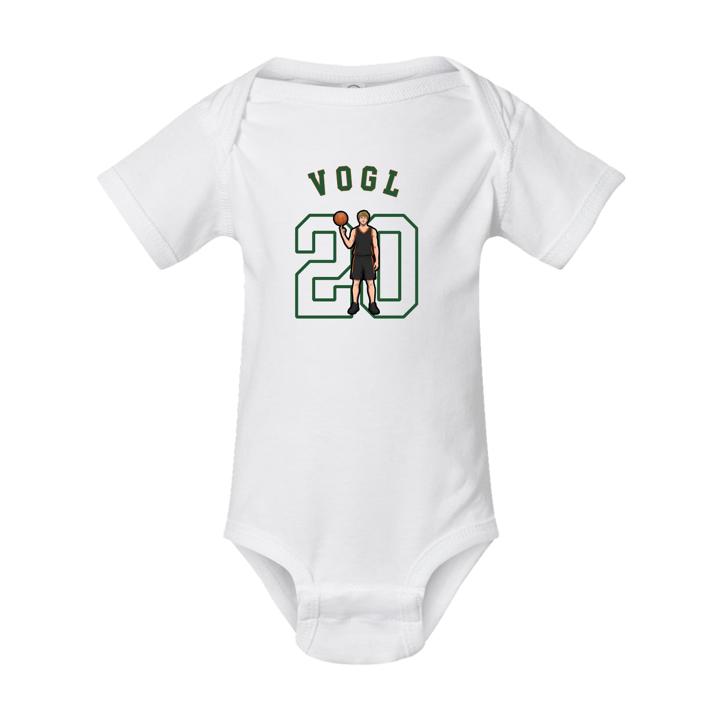 Baby Onesie — Shirsey Arch in White