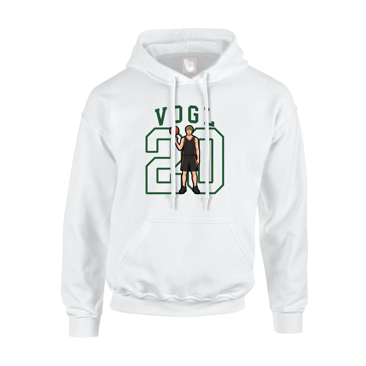 Youth Hoodie — Shirsey in White
