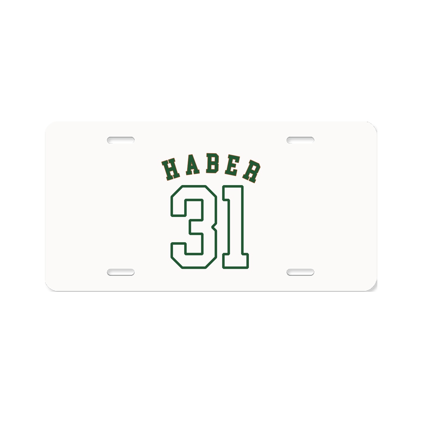 License Plate — Shirsey Arch in Classic