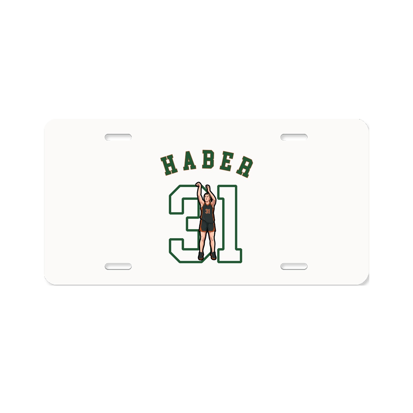 License Plate — Shirsey Arch in Classic