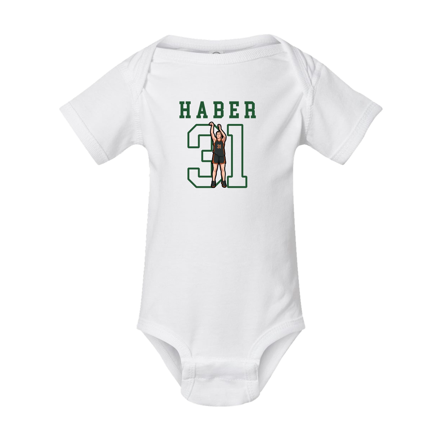 Baby Onesie — Shirsey in White