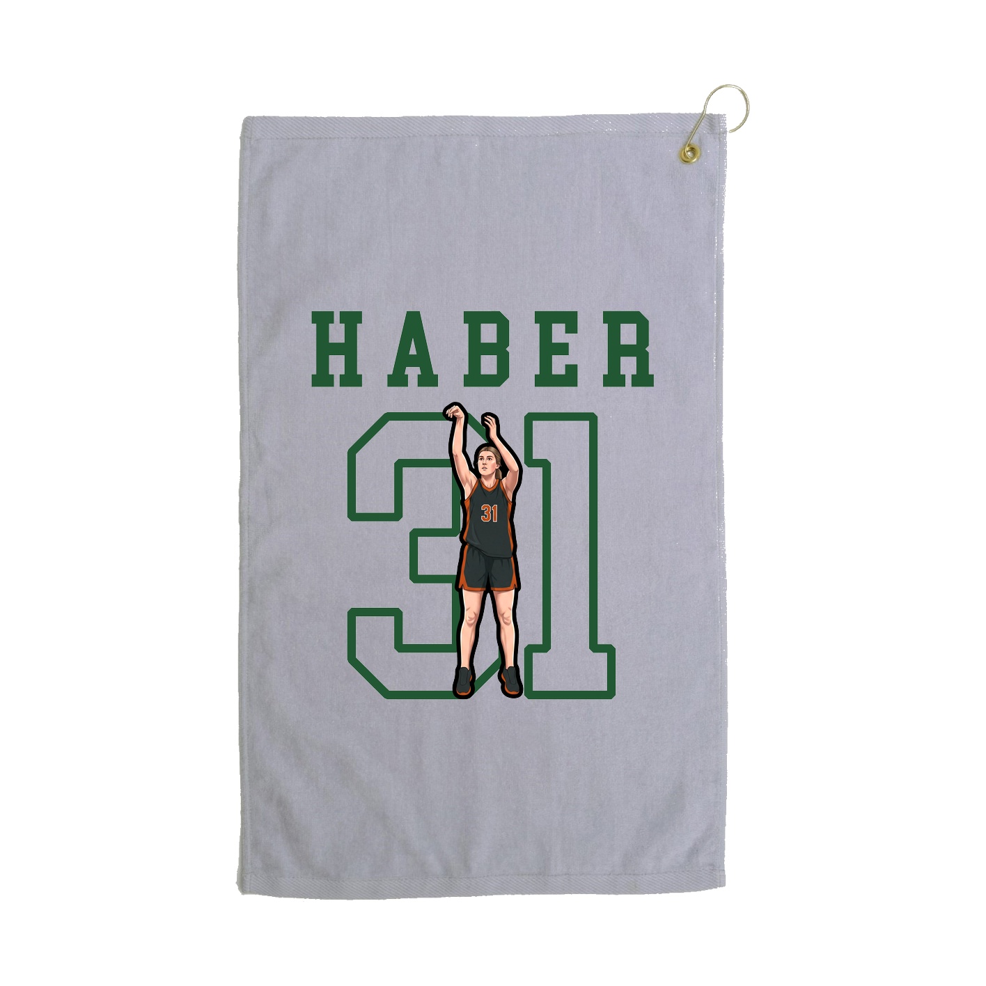 Golf Towel — Shirsey in Grey
