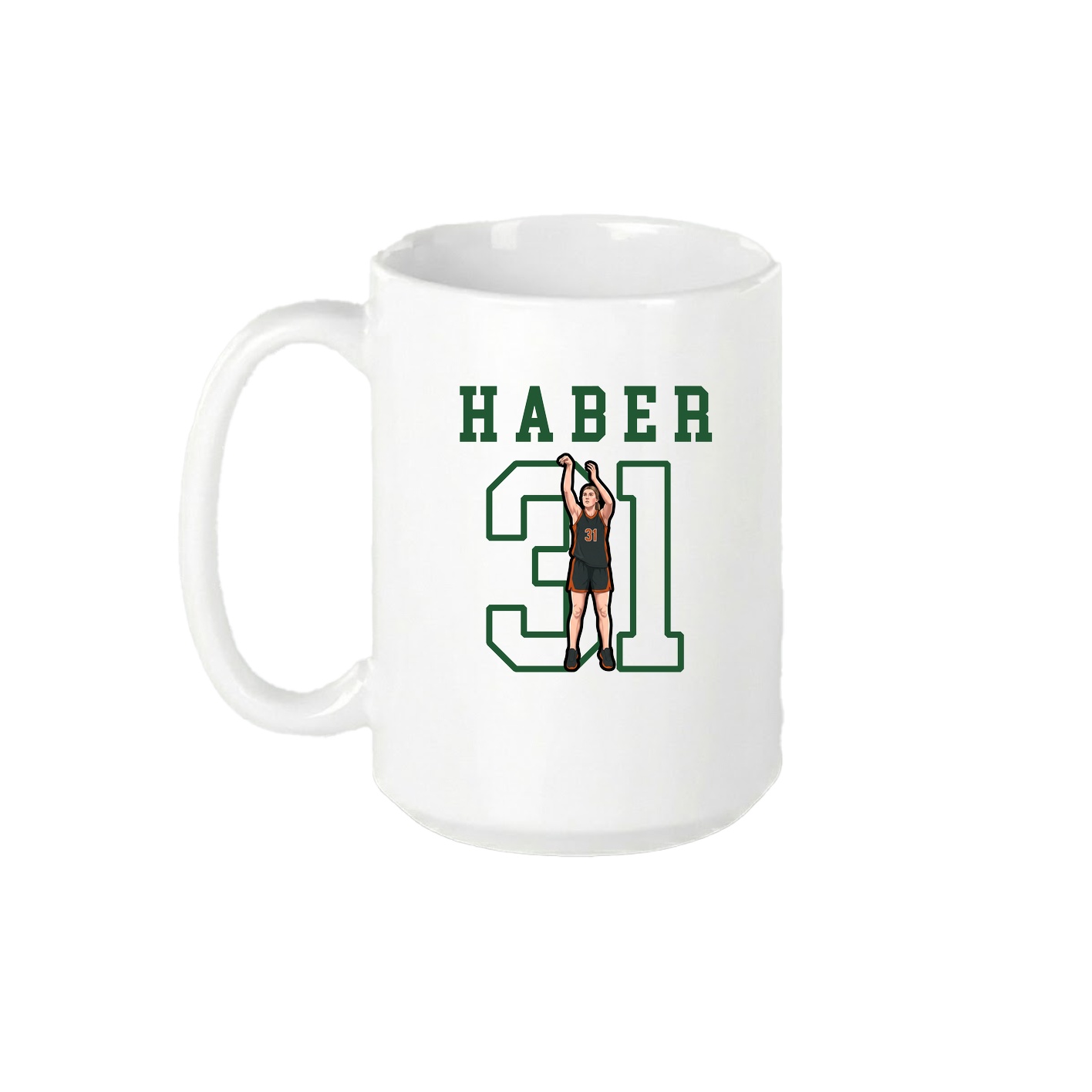 15oz Coffee Mug — Shirsey in White