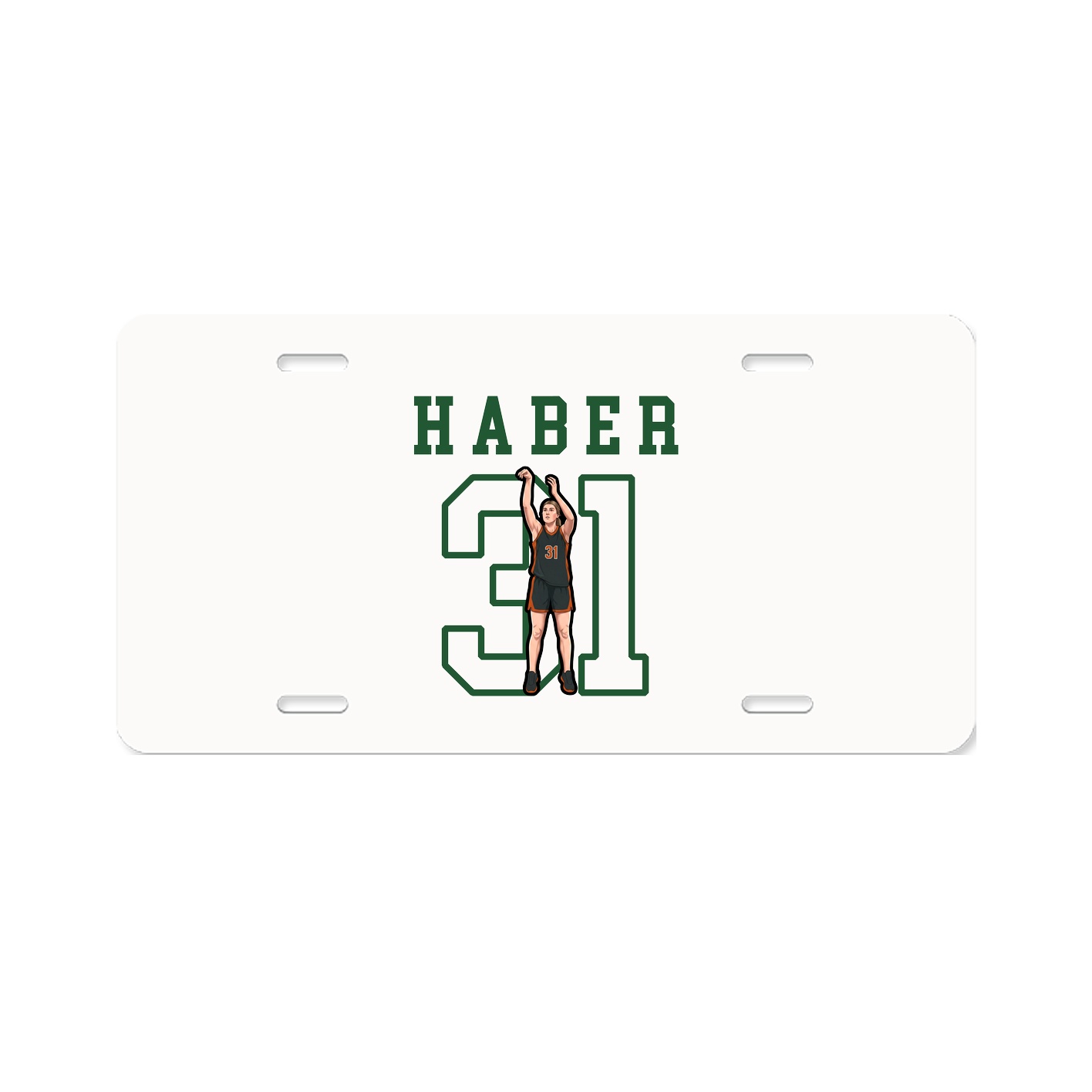 License Plate — Shirsey in Classic