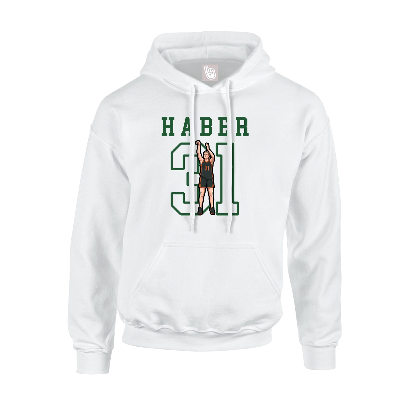 Youth Hoodie — Shirsey in White