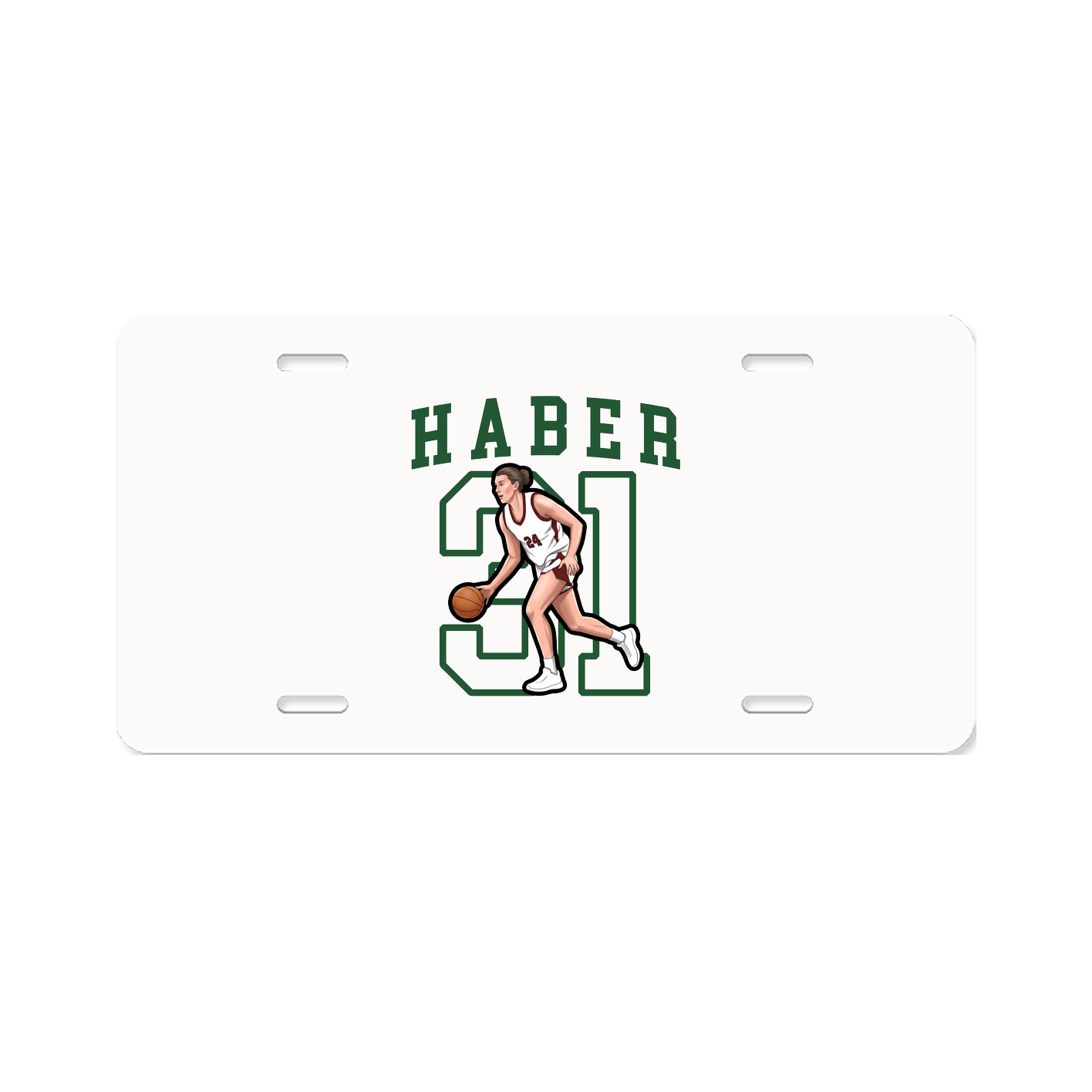 Aluminum License Plate