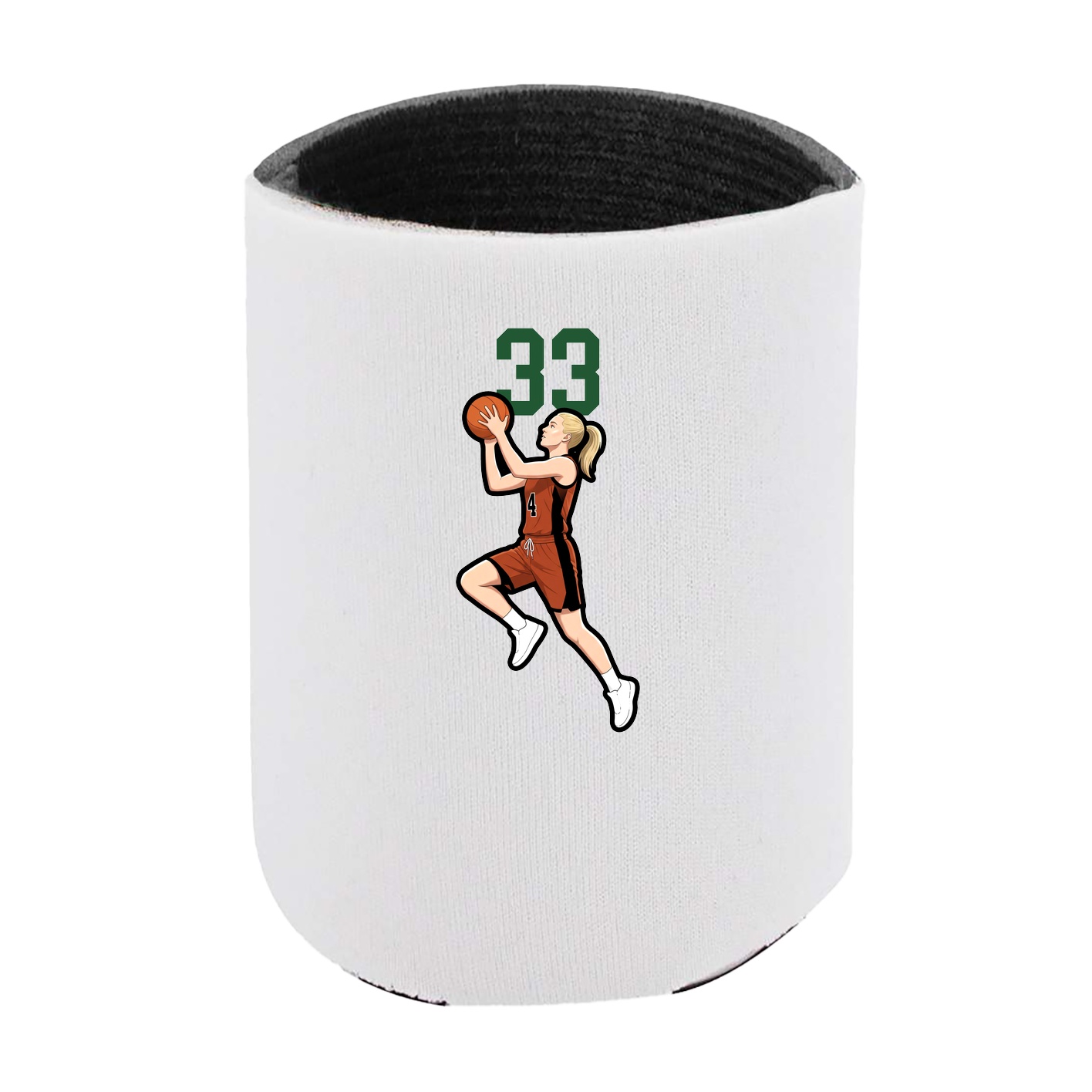 Can Holder — Number Top in White