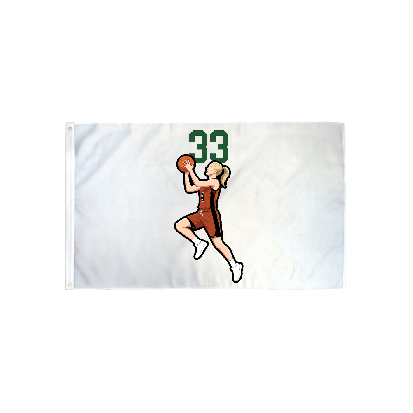 3x5 Flag — Number Top in Classic