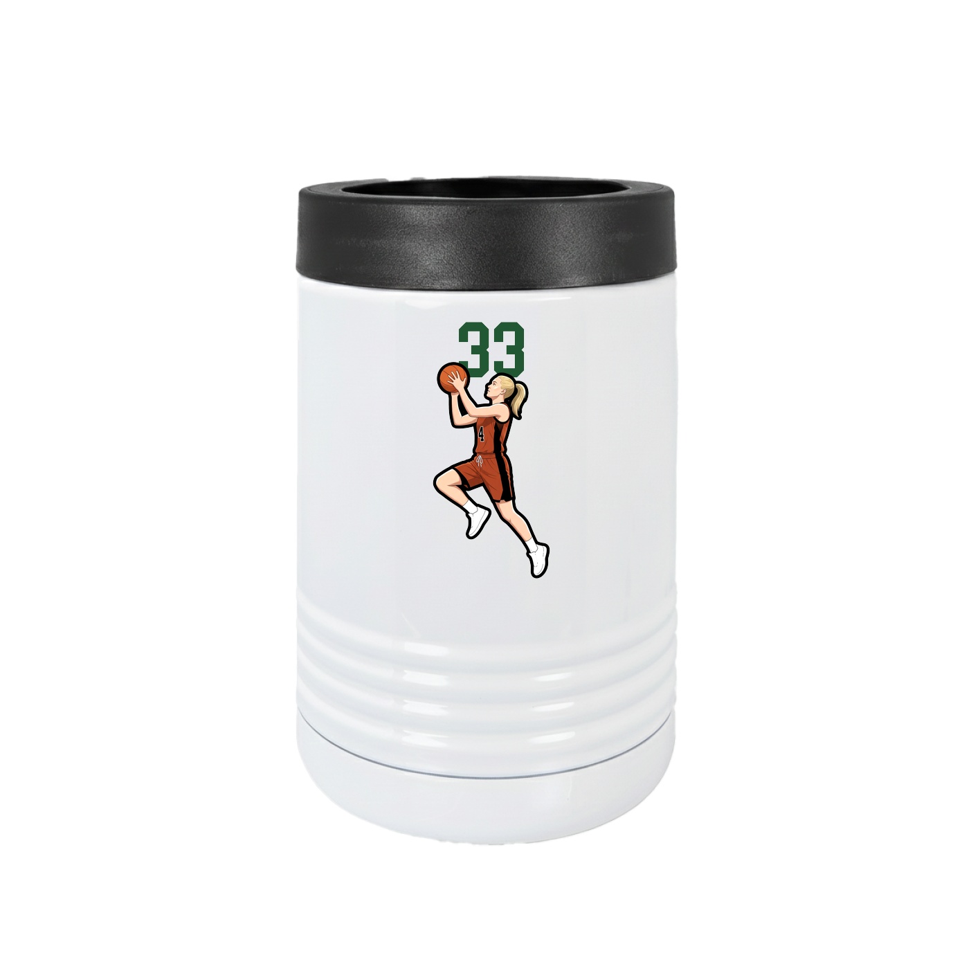 Beverage Holder — Number Top in White