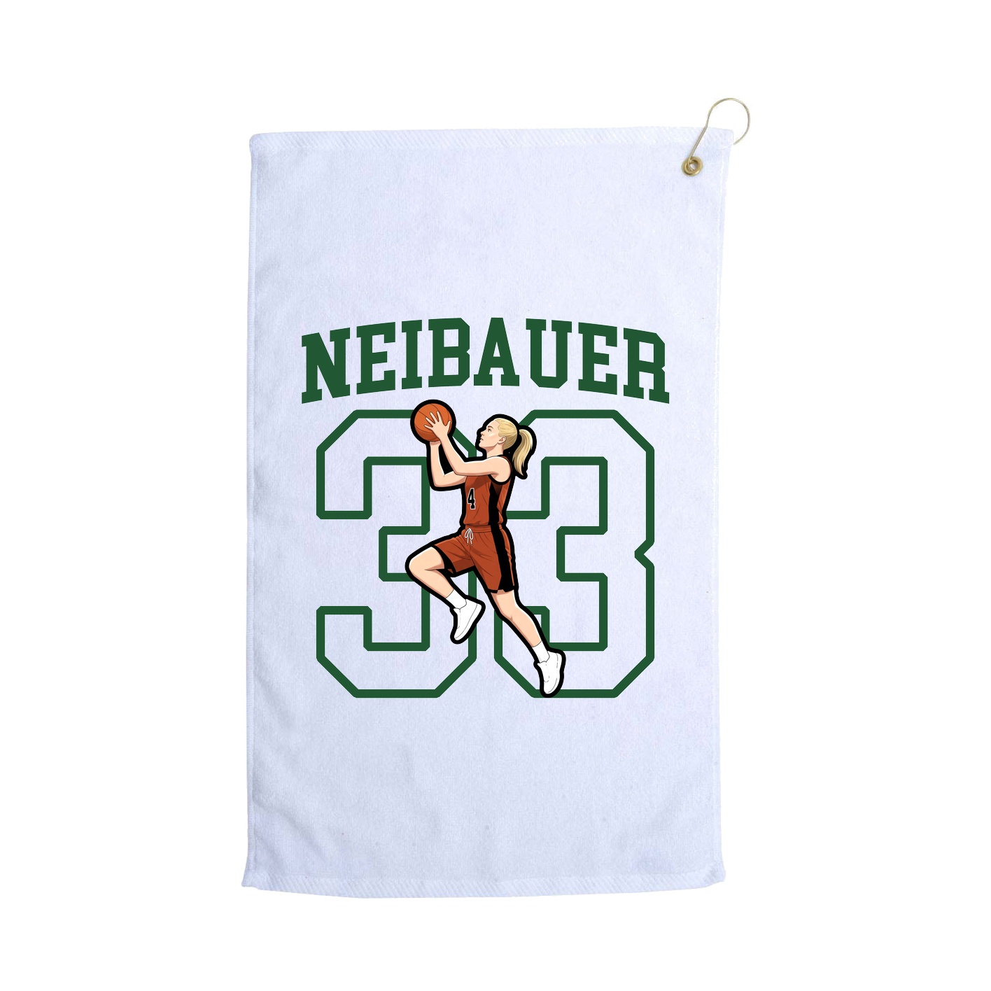 Golf Towel — Shirsey in White