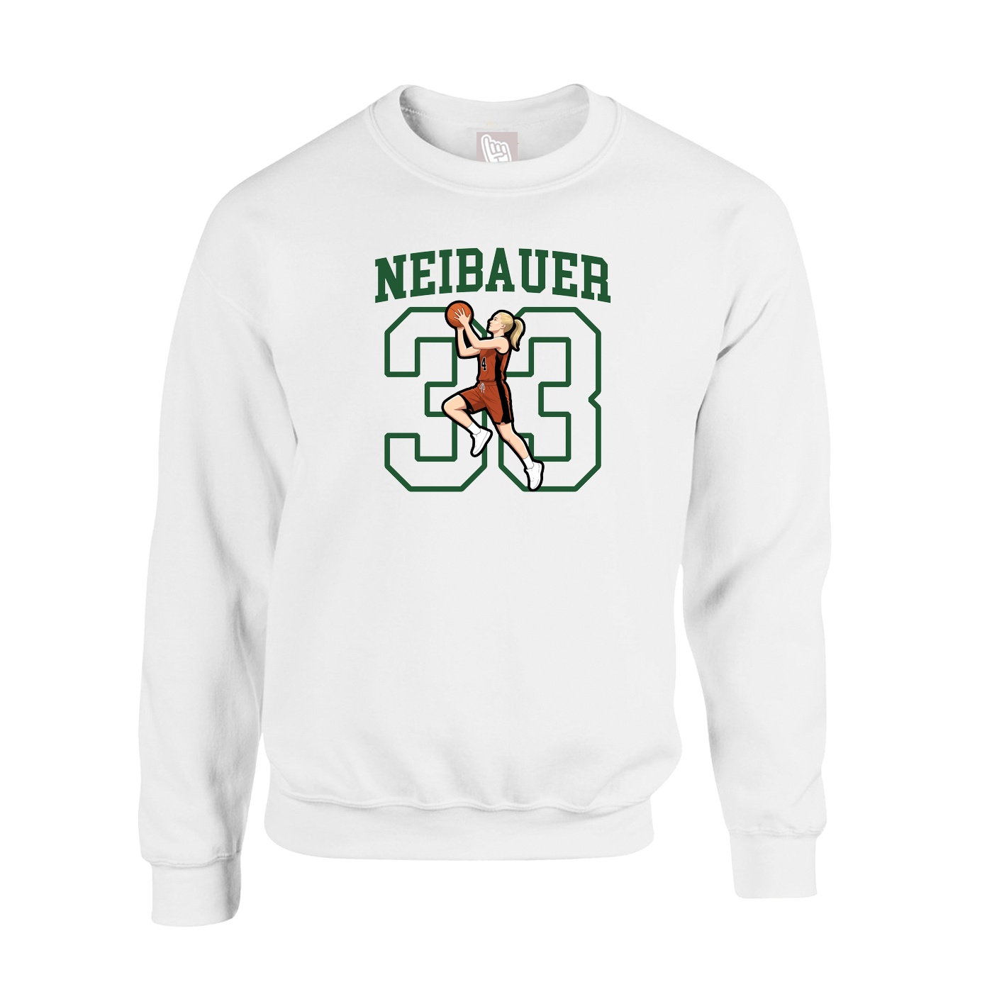 Fleece Crew — Shirsey in White