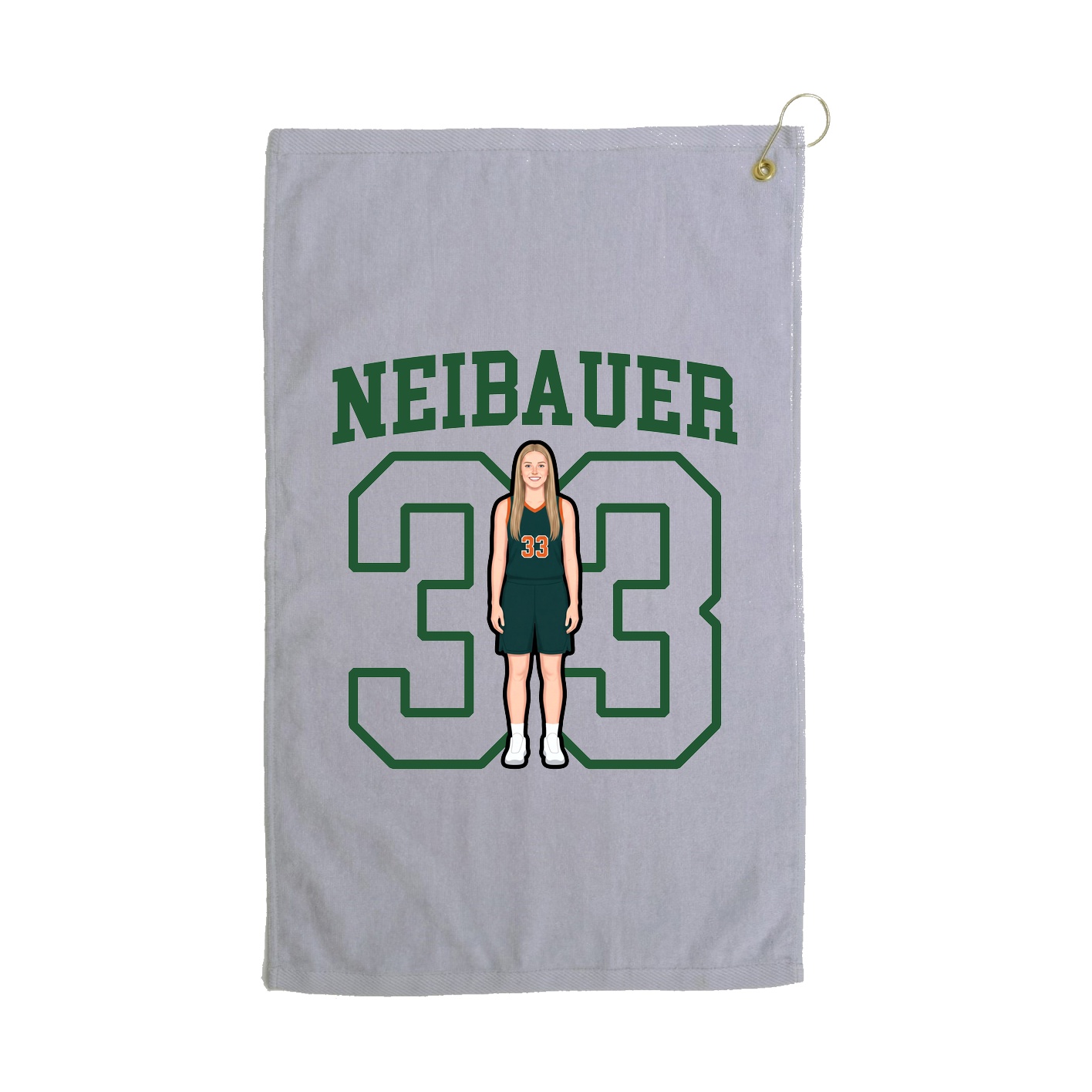 Golf Towel — Shirsey in Grey