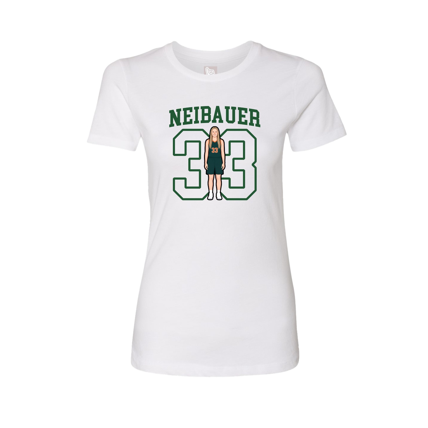 Fitted Women's Tee — Shirsey in White