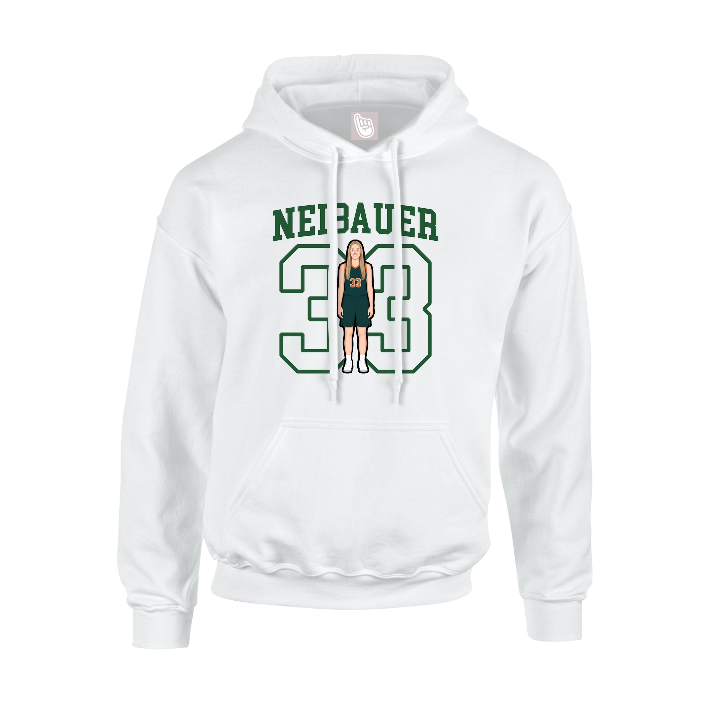 Youth Hoodie — Shirsey in White