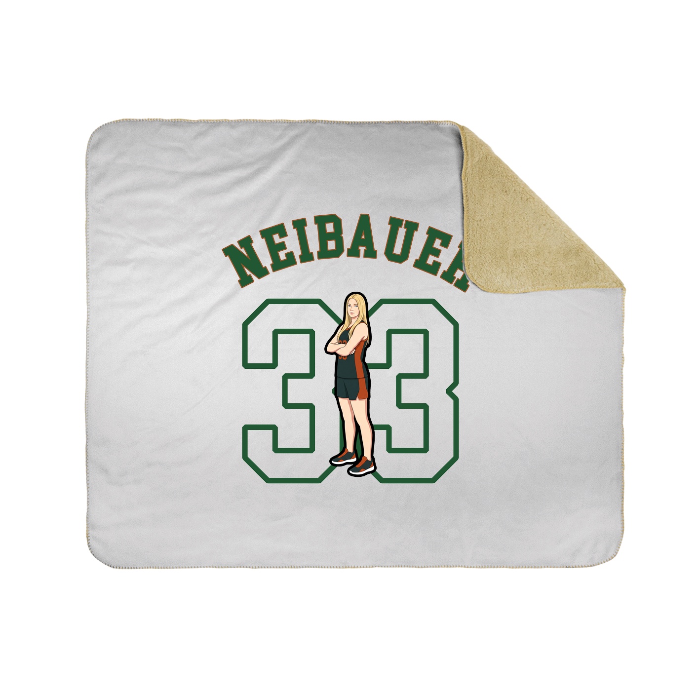 Throw Blanket — Shirsey Arch in White