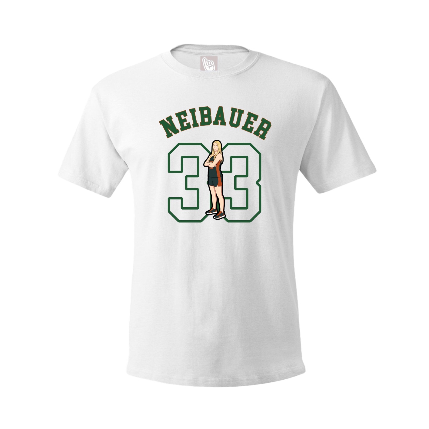 Tee — Shirsey Arch in White