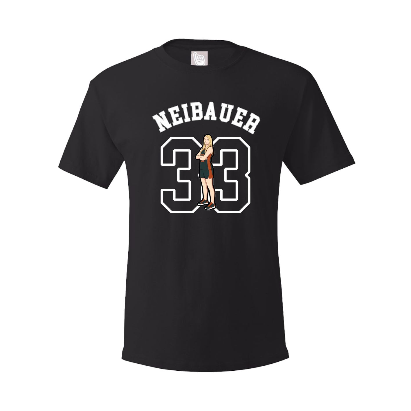 Youth Tee — Shirsey Arch in Black