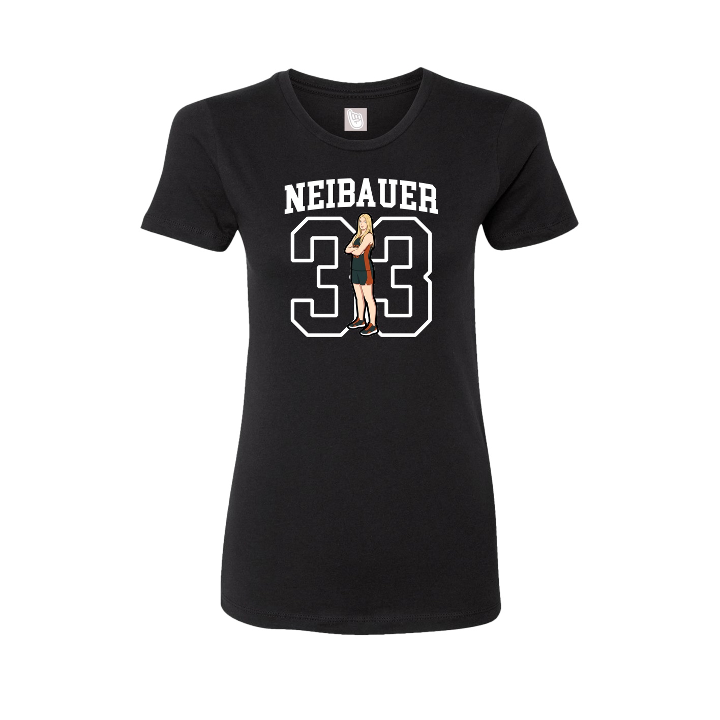 Womens Tee — Shirsey in Black