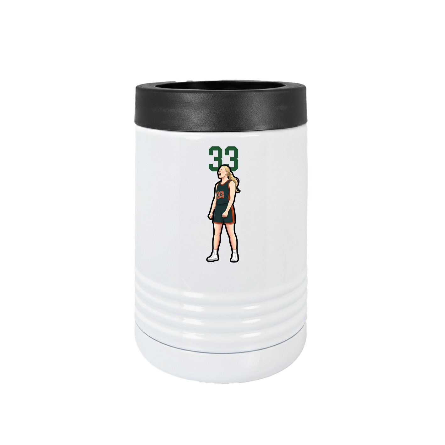 Beverage Holder — Number Top in White