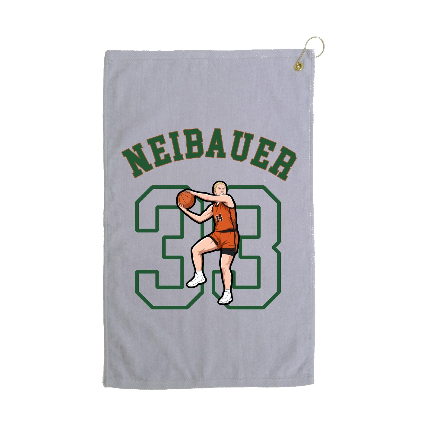 Golf Towel — Shirsey Arch in Grey