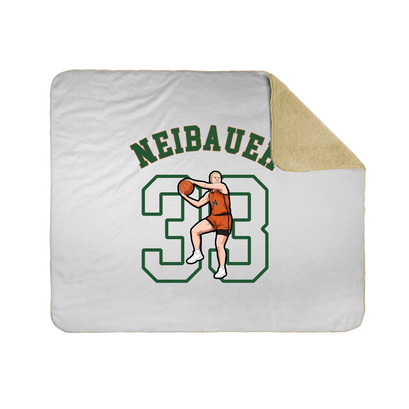 Throw Blanket — Shirsey Arch in White