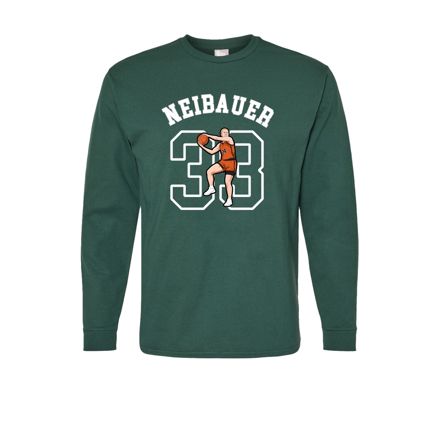 Long Sleeve Tee — Shirsey Arch in Green