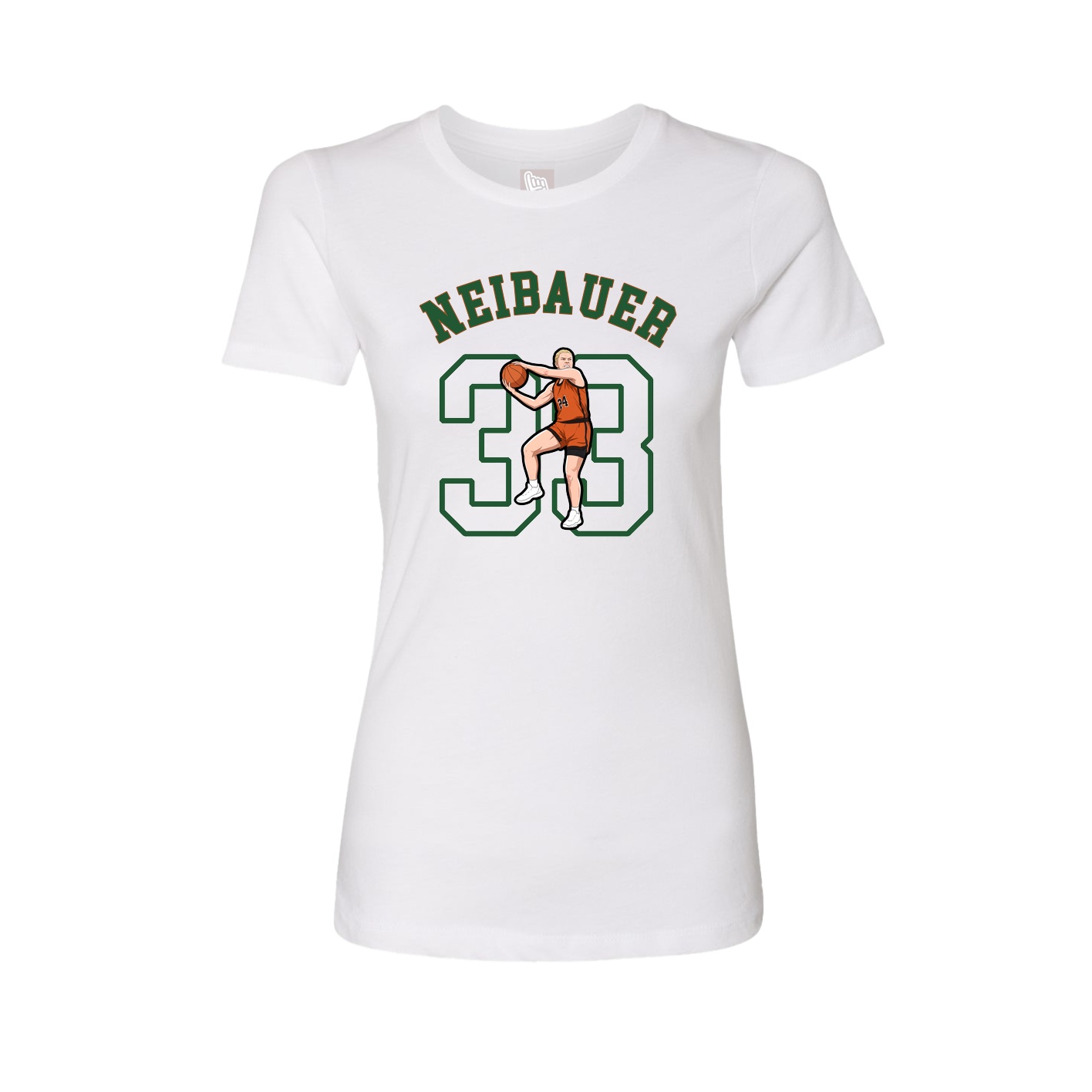 Womens Tee — Shirsey Arch in White
