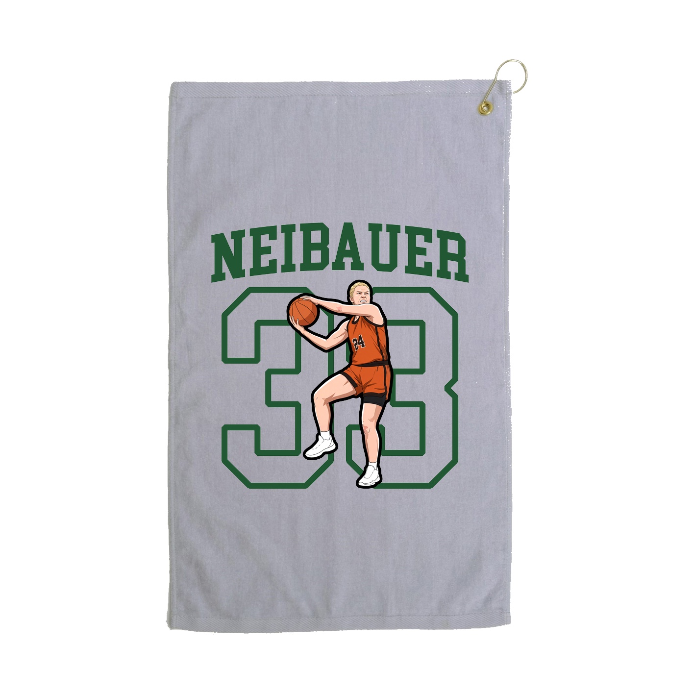 Golf Towel — Shirsey in Grey