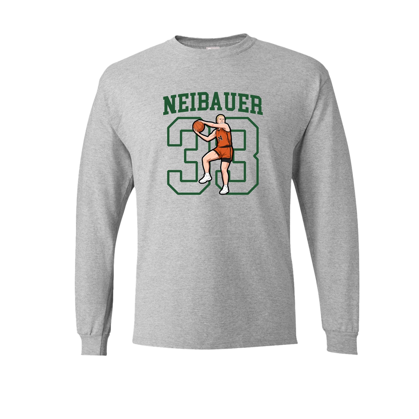 Long Sleeve Tee — Shirsey in Grey