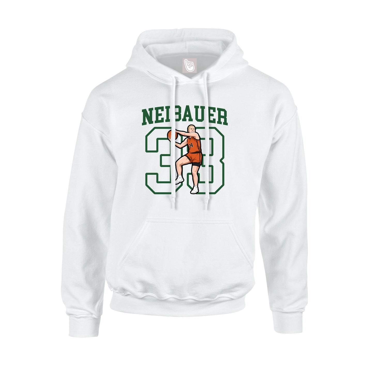 Youth Hoodie — Shirsey in White
