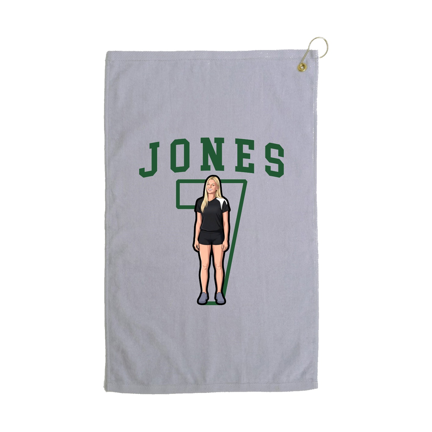Golf Towel — Shirsey in Grey