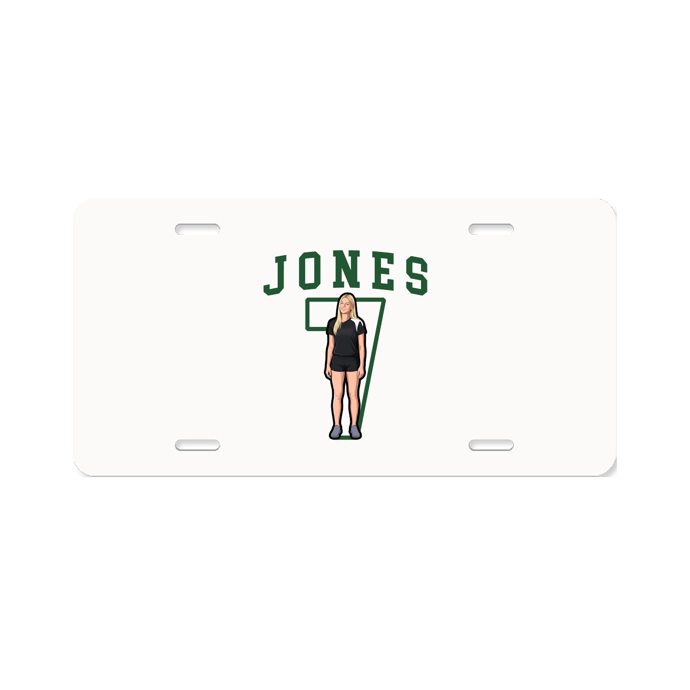 License Plate — Shirsey in Classic
