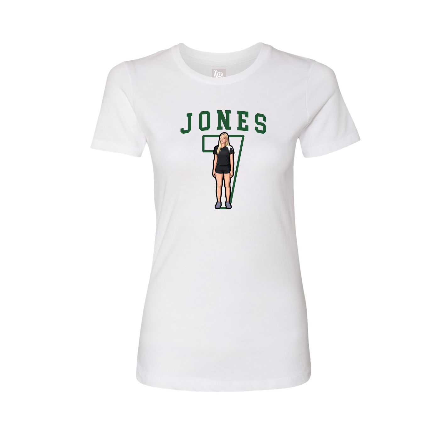 Fitted Women's Tee — Shirsey in White