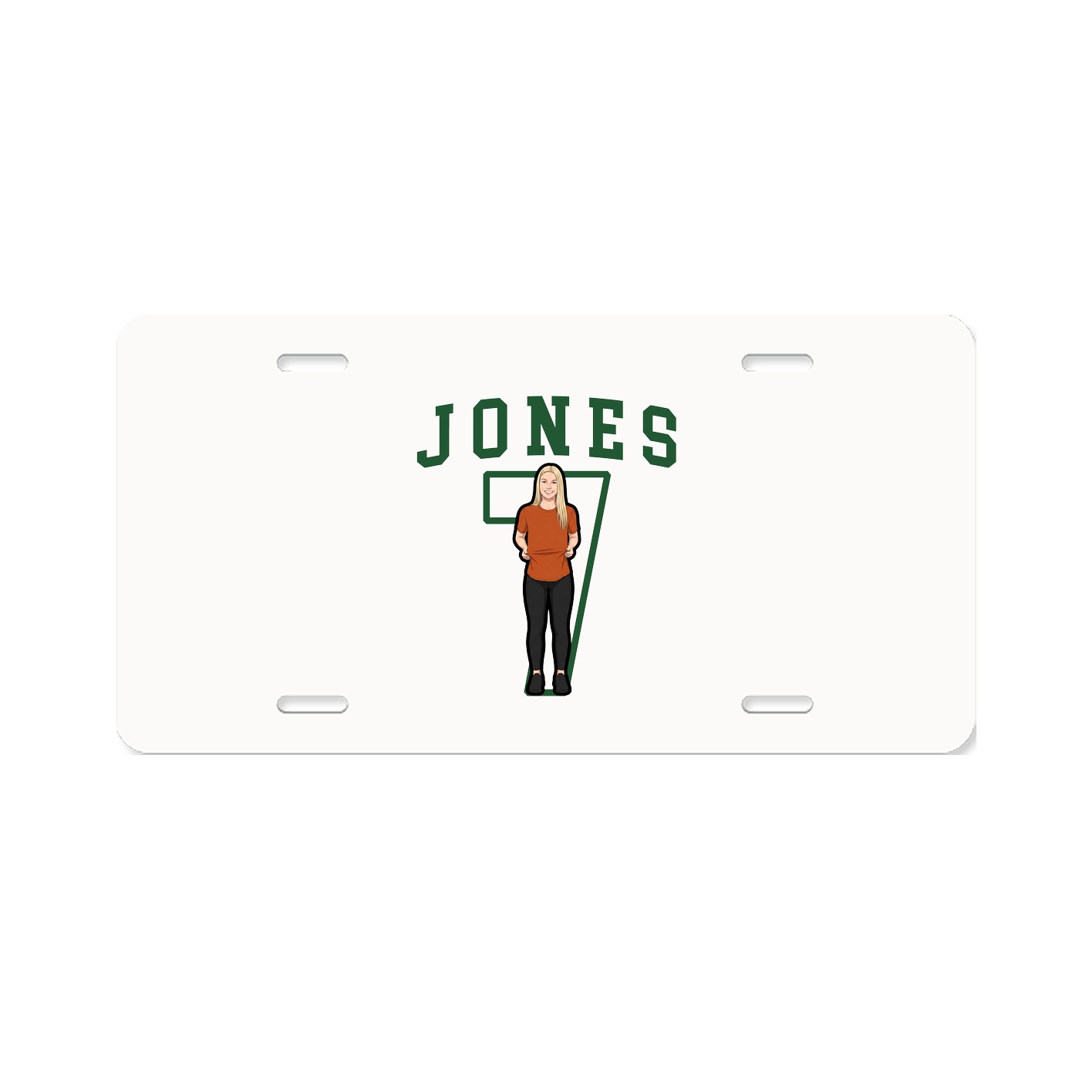 License Plate — Shirsey in Classic