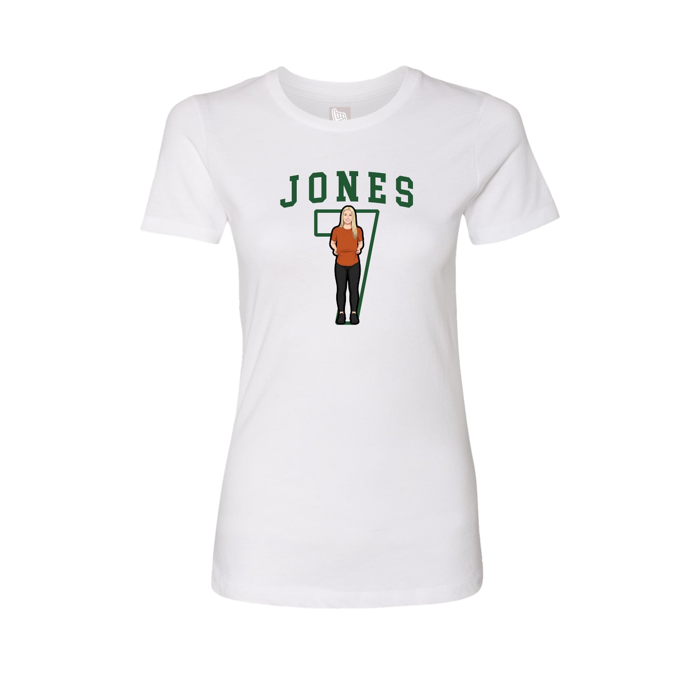 Fitted Women's Tee — Shirsey in White