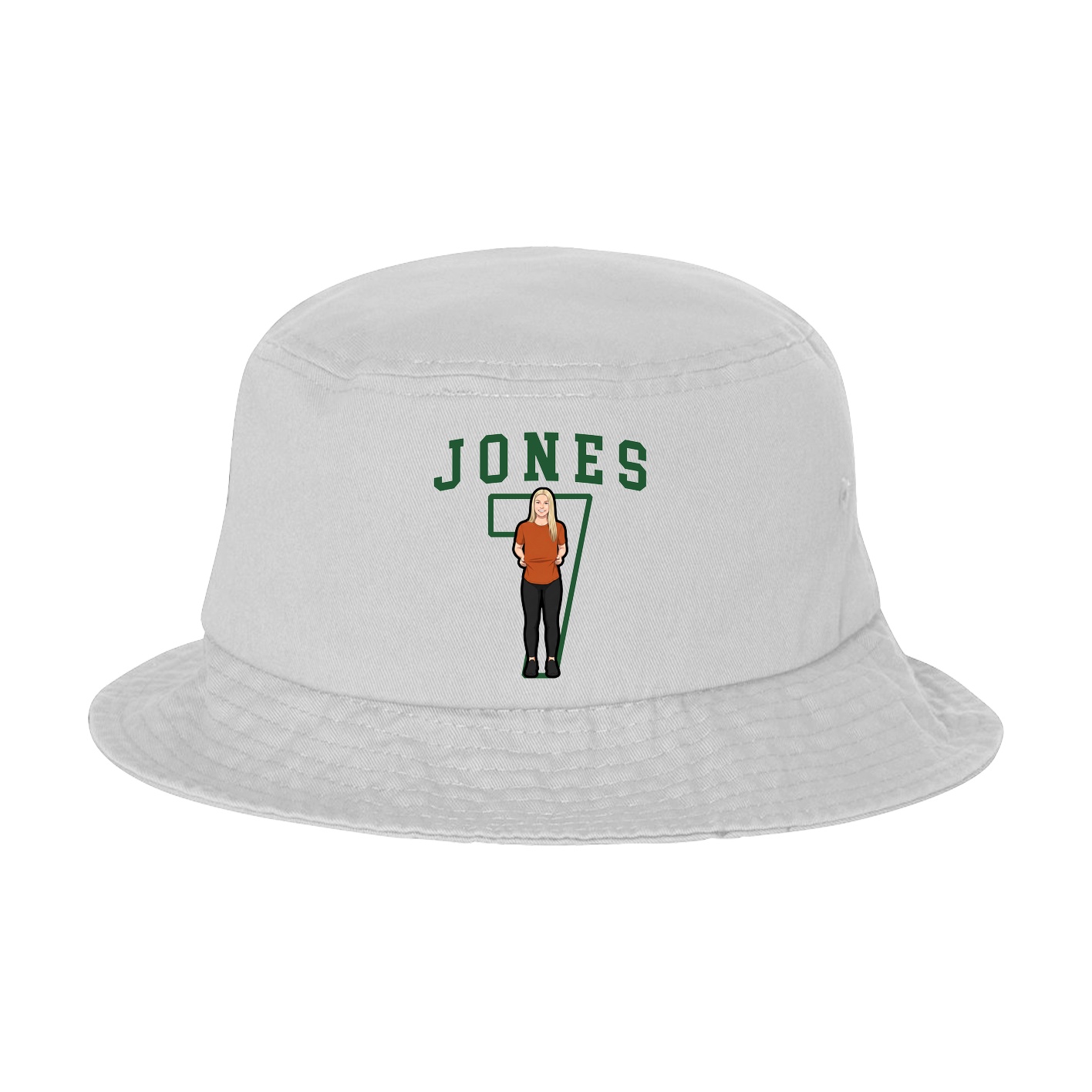 Bucket Cap — Shirsey in White